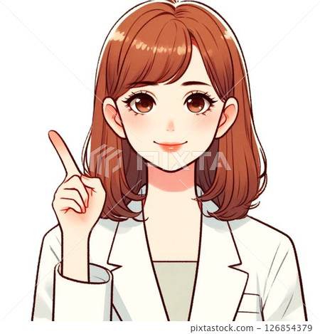 指導的女人 126854379