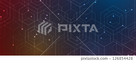 Abstract polygonal background technology concept, futuristic background Abstract polygonal background technology concept, futuristic background 126854428