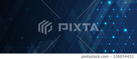 Abstract polygonal background technology concept, futuristic background Abstract polygonal background technology concept, futuristic background 126854432