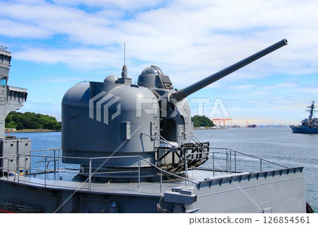 73式54倍口徑5吋單管速射砲…訓練艦「島風號」 73式54倍口徑5吋單管速射砲…訓練艦「島風號」 126854561