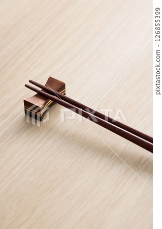 Japanese style image of chopsticks Japanese style image of chopsticks 126855399