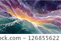 Beautiful sky 126855622