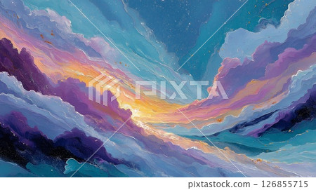Beautiful sky 126855715