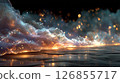 Beautiful sky 126855717