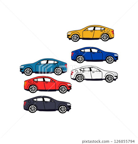 electric vehicle electric car 126855794