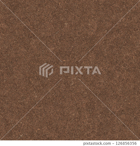 Seamless brown felt material texture background showing tiny fibers 126856356