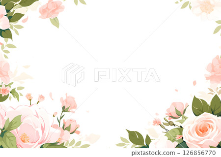 玫瑰背景材料 126856770