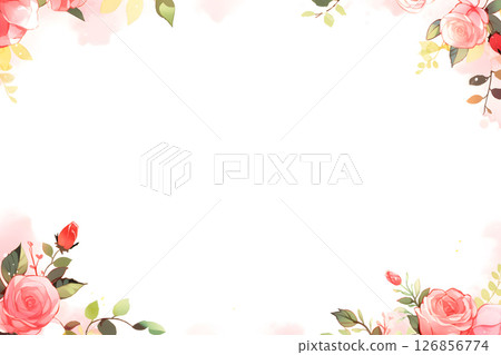 玫瑰背景材料 126856774