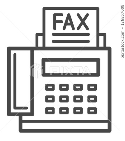 傳真機是一種用於傳送工作文件和資訊的通訊設備。 126857009