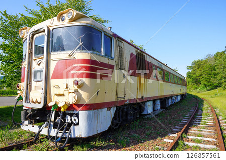 Kiha 82柴油火車在克勞福德公園 126857561