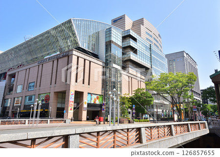 Hakata Riverain, Hakata River, Hakata Ohashi Bridge, Meiji Street, Nakasu Kawabata 126857655