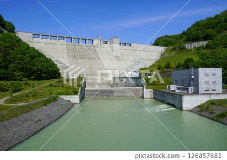 Yubari Shuparo Dam/Concrete Gravity Dam 126857681