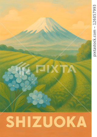 City illustration image Shizuoka 126857993