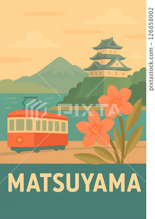城市插圖圖像松山 126858002