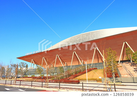 Scenery of Ariake Gymnastics Centre, Koto-ku, Tokyo Scenery of Ariake Gymnastics Centre, Koto-ku, Tokyo 126858039