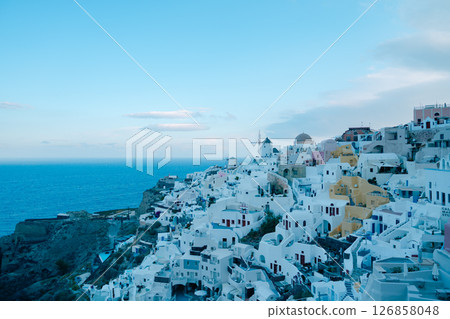 Beautiful landscape of Santorini Beautiful landscape of Santorini 126858048