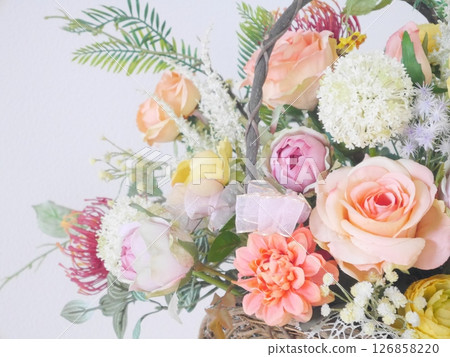 Flower Arrangement Rose Flower Arrangement Rose 126858220