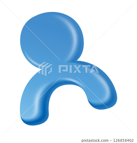 Social media icon. Speech bubble for online social media in modern and minimalist design. Perfect for websites, apps, and presentations. Cartoon design symbol isolated on white background Social media icon. Speech bubble for online social media in modern and minimalist design. Perfect for websites, apps, and presentations. Cartoon design symbol isolated on white background 126858402