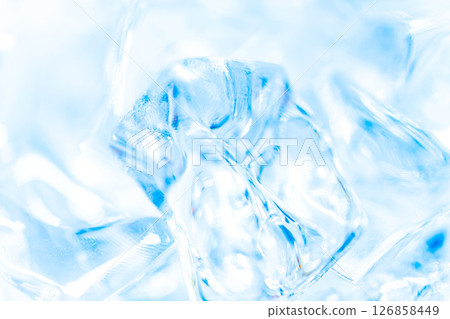 Ice/cold background material Ice/cold background material 126858449