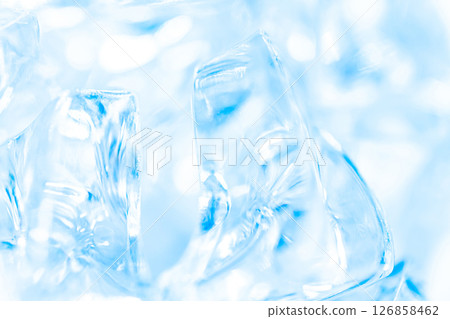 冰/冷背景材料 126858462