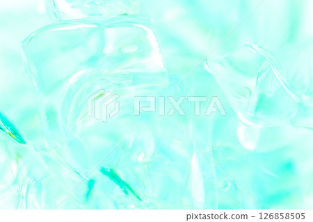 Ice/cold background material 126858505