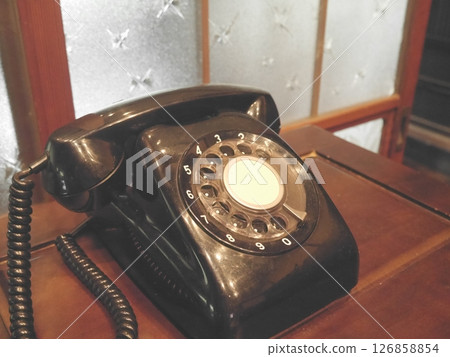 復古黑色電話 復古黑色電話 126858854