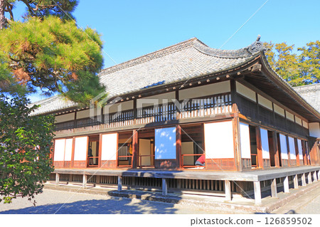 Scenery of Kakegawa Castle Ninomaru Palace, Kakegawa City, Shizuoka Prefecture Scenery of Kakegawa Castle Ninomaru Palace, Kakegawa City, Shizuoka Prefecture 126859502