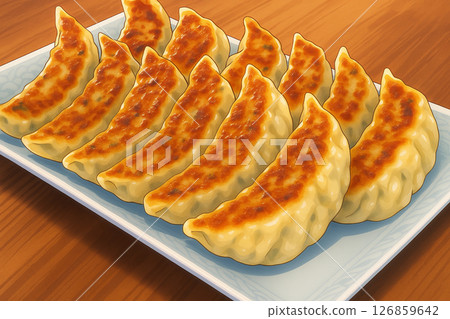 看起來很美味的餃子 126859642