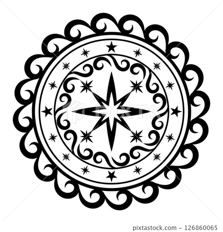 Water magic circle 126860065