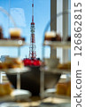 Afternoon Tea and Tokyo Tower 126862815