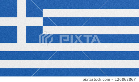 Flag of Greece on abstract background Flag of Greece on abstract background 126862867