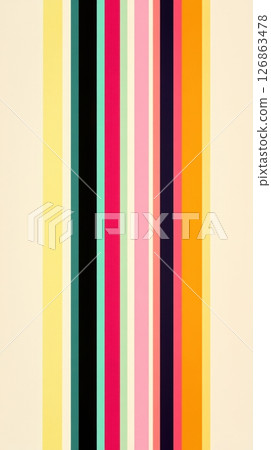 Striped colors on light background Striped colors on light background 126863478