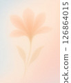 Abstract background with colorful flowers. Blurred background. 126864015
