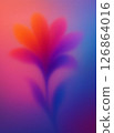 Abstract background with colorful flowers. Blurred background. 126864016
