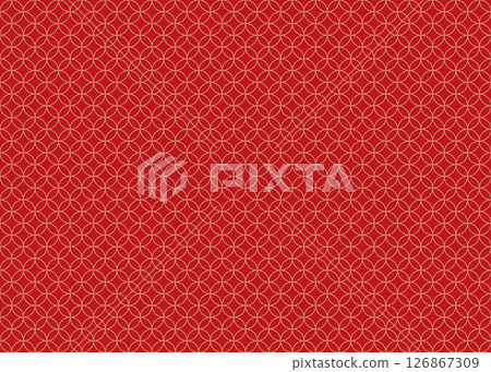 Cloisonné background red 126867309