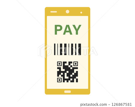 數位貨幣和智慧型手機條碼支付螢幕插圖 126867581