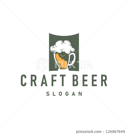 elegant concept brewery logo design collection of craft beer templates retro vintage badges brewery, whisky drink, bar, cafe, restaurant elegant concept brewery logo design collection of craft beer templates retro vintage badges brewery, whisky drink, bar, cafe, restaurant 126867649