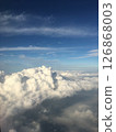 Cloud seen from an airplane 126868003
