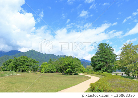 Azumino Chihiro Park in May Azumino Chihiro Park in May 126868350
