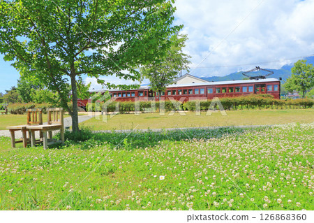 Azumino Chihiro Park in May 126868360