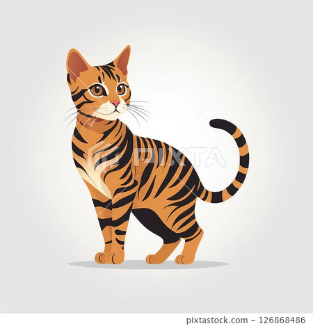 The Toyger has a calm and gentle personality 126868486