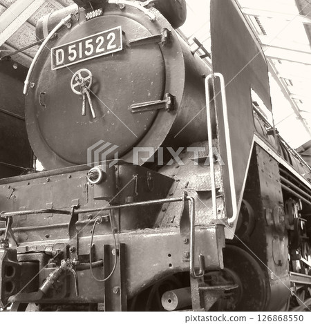 Old steam locomotive Old steam locomotive 126868550