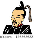 Color deformed illustration of Maeda Toshiie 126868622