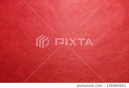 Simple red washi paper 126868881