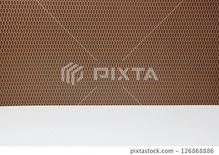 Japanese pattern montage_brown and white 126868886