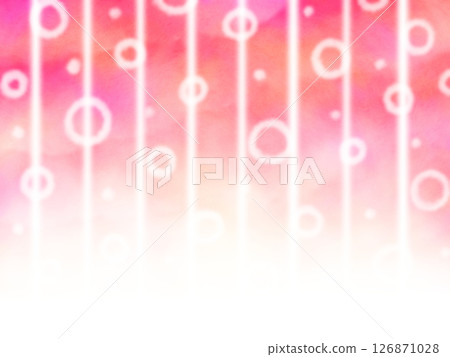 Polka dots and blurred stripes illustration background Polka dots and blurred stripes illustration background 126871028