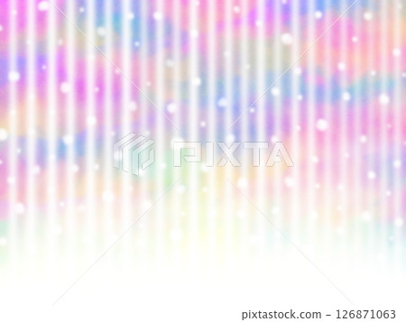 Polka dots and blurred stripes illustration background 126871063