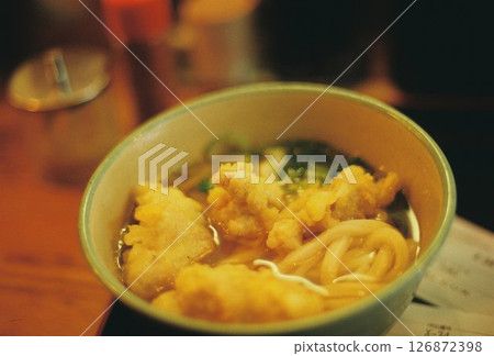 Delicious tempura udon Delicious tempura udon 126872398