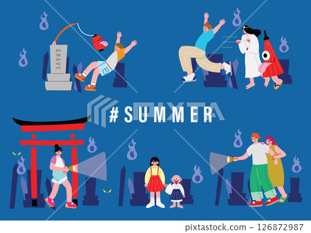 人們在考驗自己的勇氣 126872987