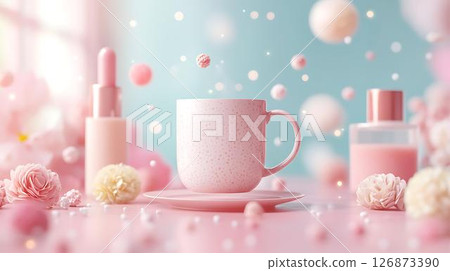 cup, coffee, candle 126873390